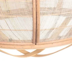 Kinder QAZQA Kinderzimmerlampen|Pendelleuchten*Orientalische Hängelampe braun 50 cm - Pascal