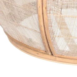 Kinder QAZQA Kinderzimmerlampen|Pendelleuchten*Orientalische Hängelampe braun 50 cm - Pascal