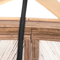 Kinder QAZQA Kinderzimmerlampen|Pendelleuchten*Orientalische Hängelampe braun 50 cm - Pascal