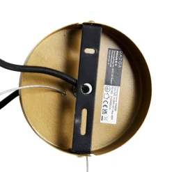 QAZQA Pendelleuchten|Wohnzimmerlampen*Orientalische Hängelampe Gold 45 cm x 40 cm - Vadi