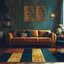 QAZQA Pendelleuchten|Wohnzimmerlampen*Orientalische Hängelampe Gold mit Muster 26cm - Mowgli