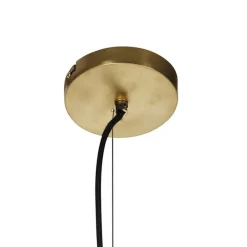 QAZQA Schlafzimmerlampen|Küchenlampen*Orientalische Hängelampe Gold 60 cm - Nidum L.