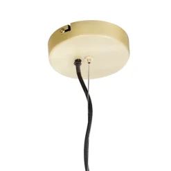 QAZQA Schlafzimmerlampen|Wohnzimmerlampen*Orientalische Hängelampe Gold - Nidum Rombo