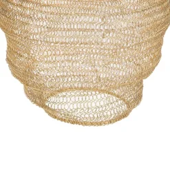 QAZQA Schlafzimmerlampen|Wohnzimmerlampen*Orientalische Hängelampe Gold - Nidum Rombo