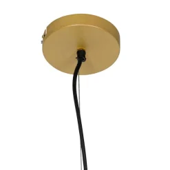 QAZQA Pendelleuchten|Wohnzimmerlampen*Orientalische Hängelampe Gold 45 cm x 60 cm - Vadi