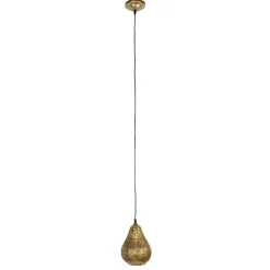 QAZQA Pendelleuchten|Wohnzimmerlampen*Orientalische Hängelampe Gold 17,5cm - Billa Dia