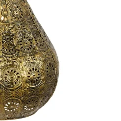 QAZQA Pendelleuchten|Wohnzimmerlampen*Orientalische Hängelampe Gold 17,5cm - Billa Dia