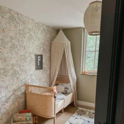 Kinder QAZQA Kinderzimmerlampen|Pendelleuchten*Orientalische Hängelampe Naturstoff 35 cm - Rob