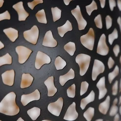 QAZQA Pendelleuchten|Wohnzimmerlampen*Orientalische Hängelampe schwarz mit Gold 45 cm - Radiante