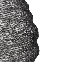 QAZQA Pendelleuchten|Wohnzimmerlampen*Orientalische Hängelampe schwarz 45 cm - Nidum