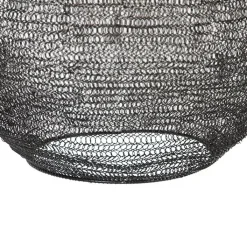 QAZQA Pendelleuchten|Wohnzimmerlampen*Orientalische Hängelampe schwarz 45 cm - Nidum