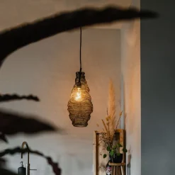 QAZQA Pendelleuchten|Wohnzimmerlampen*Orientalische Hängelampe schwarz - Nidum Rombo