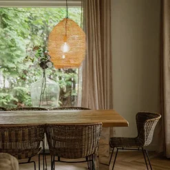 QAZQA Pendelleuchten|Wohnzimmerlampen*Orientalische Pendelleuchte Gold - Nidum