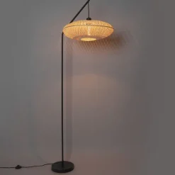 QAZQA Stehlampen|Wohnzimmerlampen*Orientalische Stehlampe Bambus - Ostrava