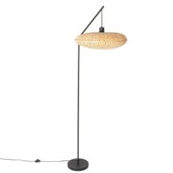 QAZQA Stehlampen|Wohnzimmerlampen*Orientalische Stehlampe Bambus - Ostrava