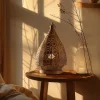 QAZQA Tischlampen|Wohnzimmerlampen*Orientalische Tischlampe Gold 26 cm - Mowgli