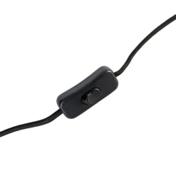 QAZQA Tischlampen|Wohnzimmerlampen*Orientalische Tischlampe aus Messing mit schwarzem 2-Licht - Louka