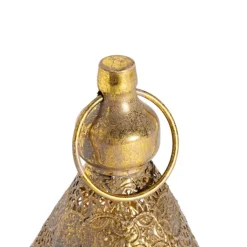 QAZQA Tischlampen|Wohnzimmerlampen*Orientalische Tischleuchte Gold 19 cm - Mowgli