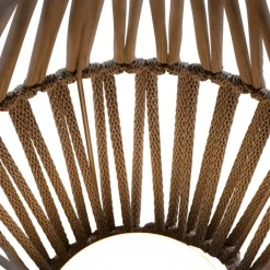 Newgarden Gartenbeleuchtung|Led-Außenleuchten*Orientalische Tischleuchte aus Seil inkl. dimmbarem, wiederaufladbarem LED - Contra