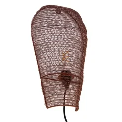 QAZQA Wandleuchten|Wohnzimmerlampen*Orientalische Wandlampe Bronze 45 cm - Nidum