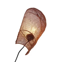 QAZQA Wandleuchten|Wohnzimmerlampen*Orientalische Wandlampe Bronze 45 cm - Nidum