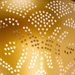 QAZQA Schlafzimmerlampen|Wandleuchten*Orientalische Wandleuchte Gold mit Lichteffekt - Zayn