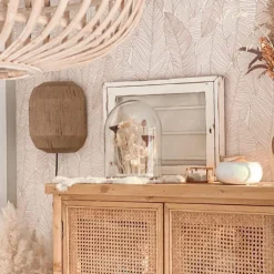 QAZQA Wandleuchten|Wohnzimmerlampen*Orientalische Wandleuchte schwarz mit Seil - Riki