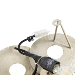 QAZQA Wandleuchten|Wohnzimmerlampen*Orientalische Wandleuchte antik gold 3-flammig - Balla