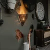 QAZQA Wandleuchten|Wohnzimmerlampen*Orientalische Wandleuchte Kupfer mit Muster - Muraf