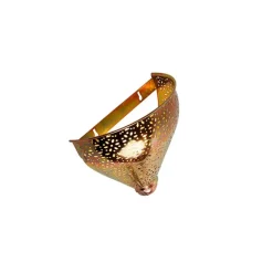 QAZQA Wandleuchten|Wohnzimmerlampen*Orientalische Wandleuchte Kupfer mit Muster - Muraf