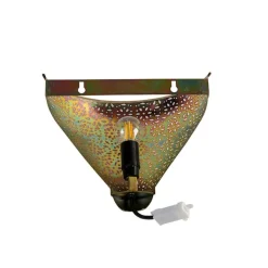 QAZQA Wandleuchten|Wohnzimmerlampen*Orientalische Wandleuchte Kupfer mit Muster - Muraf