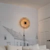 QAZQA Wandleuchten|Wohnzimmerlampen*Orientalische Wandleuchte Rattan 50 cm mit Stecker - Rina