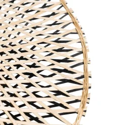 QAZQA Pendelleuchten|Wohnzimmerlampen*Orientalischer Lampenschirm Rattan 50 cm - Rina