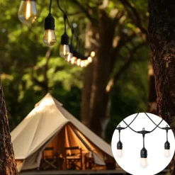 QAZQA Gartenbeleuchtung|Led-Außenleuchten*Outdoor Lichterkette 10m inkl. LED 10 Lichter Solar - Russell