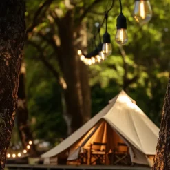 QAZQA Gartenbeleuchtung|Led-Außenleuchten*Outdoor Lichterkette 10m inkl. LED 10 Lichter Solar - Russell