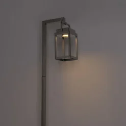 QAZQA Gartenbeleuchtung|Led-Außenleuchten*Outdoor Spike Spot dunkelgrau inkl. LED wiederaufladbar - Yara