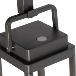 QAZQA Gartenbeleuchtung|Led-Außenleuchten*Outdoor Spike Spot dunkelgrau inkl. LED wiederaufladbar - Yara