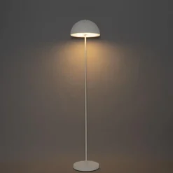 QAZQA Gartenbeleuchtung|Led-Außenleuchten*Outdoor Stehleuchte Pilz weiß wiederaufladbar 3-stufig dimmbar - Keira