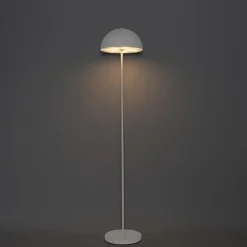 QAZQA Gartenbeleuchtung|Led-Außenleuchten*Outdoor Stehleuchte Pilz weiß wiederaufladbar 3-stufig dimmbar - Keira