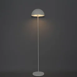 QAZQA Gartenbeleuchtung|Led-Außenleuchten*Outdoor Stehleuchte Pilz weiß wiederaufladbar 3-stufig dimmbar - Keira