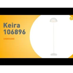 QAZQA Gartenbeleuchtung|Led-Außenleuchten*Outdoor Stehleuchte Pilz weiß wiederaufladbar 3-stufig dimmbar - Keira