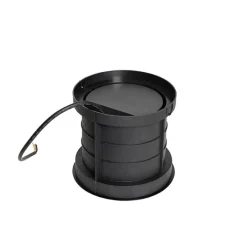 QAZQA Gartenbeleuchtung|Bodenstrahler Außen*Outdoor-Bodenstrahler schwarz AR111 einstellbar IP65 - Delux Honey