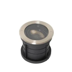 QAZQA Gartenbeleuchtung|Bodenstrahler Außen*Outdoor-Bodenstrahler Stahl AR111 einstellbar IP65 - Delux Honey