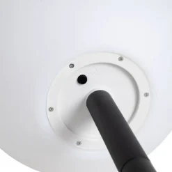 QAZQA Gartenbeleuchtung|Led-Außenleuchten*Outdoor-Leuchte weiß 30 cm inkl. LED IP44 Solar RGBW - Ludger