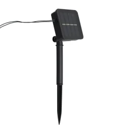 QAZQA Gartenbeleuchtung|Led-Außenleuchten*Outdoor-Lichterkette 7m inkl. LED 50-Licht RGBW Solar - Festival