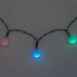 QAZQA Gartenbeleuchtung|Led-Außenleuchten*Outdoor-Lichterkette 7m inkl. LED 50-Licht RGBW Solar - Festival