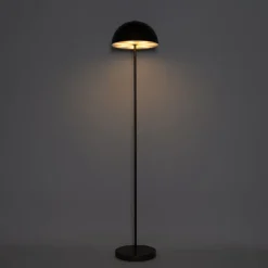 QAZQA Gartenbeleuchtung|Led-Außenleuchten*Outdoor-Stehleuchte Pilz Dunkelbronze Wiederaufladbar - Keira