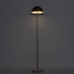 QAZQA Gartenbeleuchtung|Led-Außenleuchten*Outdoor-Stehleuchte Pilz Dunkelbronze Wiederaufladbar - Keira