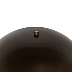 QAZQA Gartenbeleuchtung|Led-Außenleuchten*Outdoor-Stehleuchte Pilz Dunkelbronze Wiederaufladbar - Keira