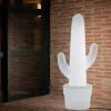Newgarden Gartenbeleuchtung|Led-Außenleuchten*Outdoor-Stehleuchte Weiß inkl. LED IP65 - Kaktus